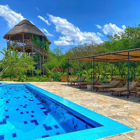 Murchison Falls Bamboo Village Paraa المظهر الخارجي الصورة