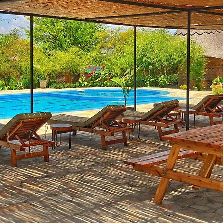 Murchison Falls Bamboo Village Paraa المظهر الخارجي الصورة