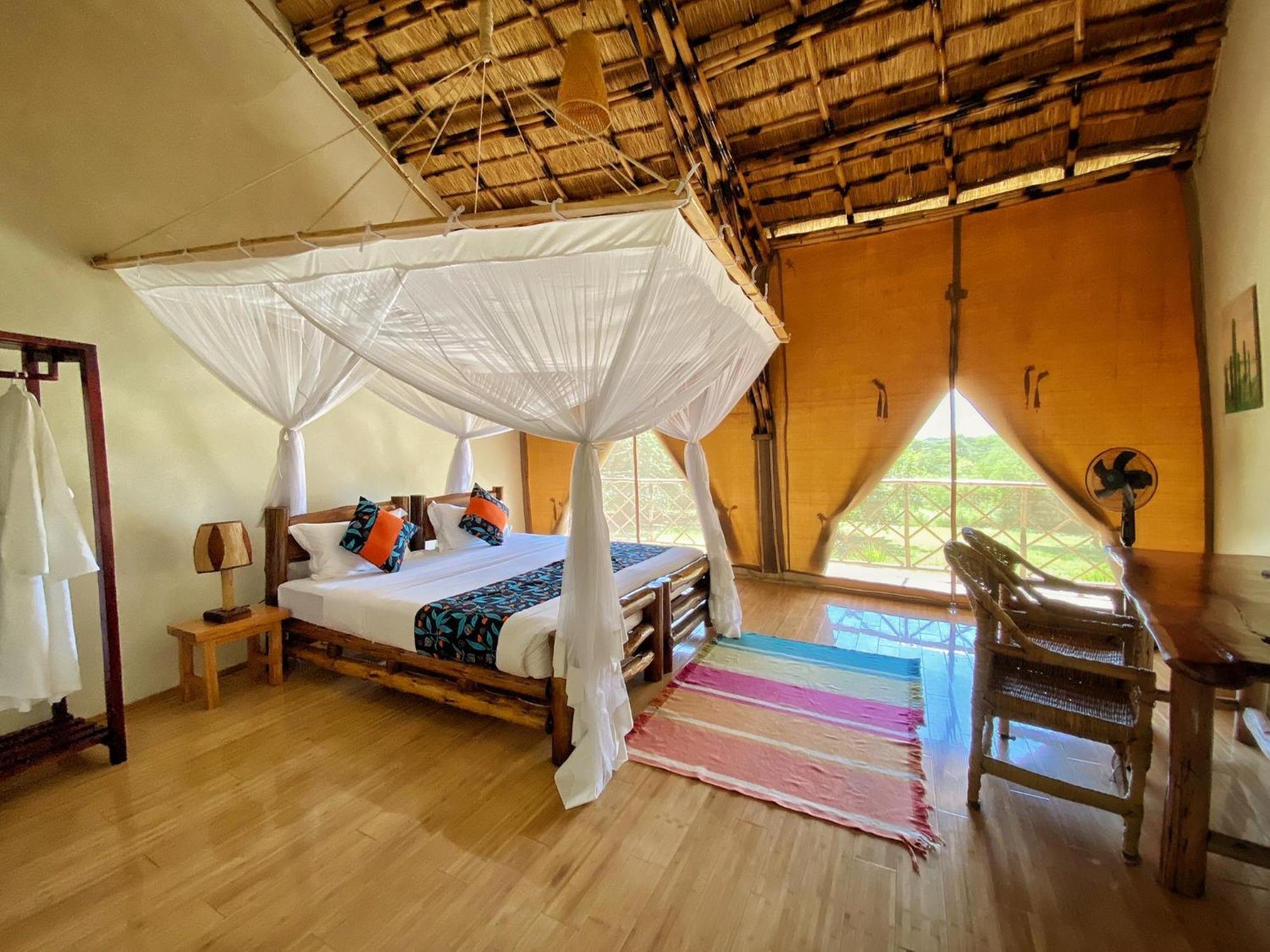 Murchison Falls Bamboo Village Paraa المظهر الخارجي الصورة